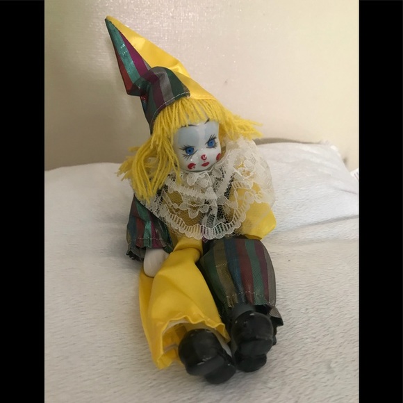 Rare Vintage 1970’s Hand Painted Clown Collectible - Picture 3 of 15